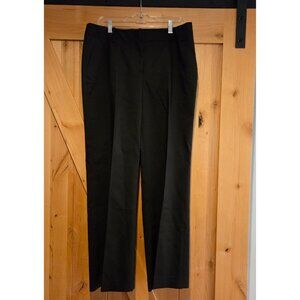 Talbots Black Straight-Leg Dress Trousers